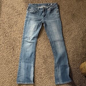 Miss Me Boot Cut Light Wash Denim Jeans